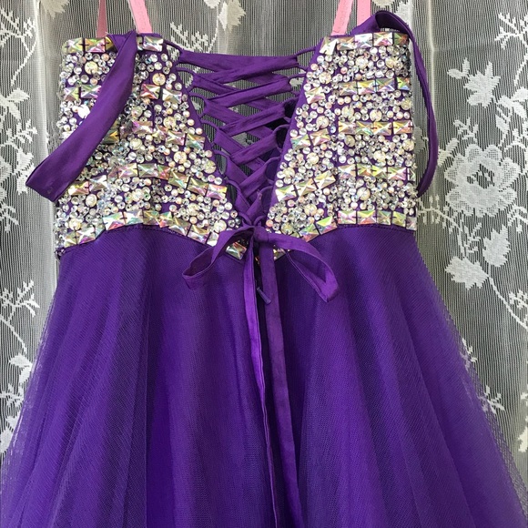 BLUSH PROM💐 LONG DRESS💐CORSET BACK💐 Prom dress - Picture 5 of 6